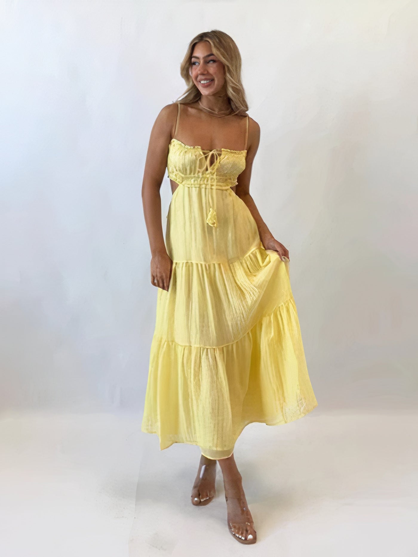 Women's Long Summer Dress | Adelle