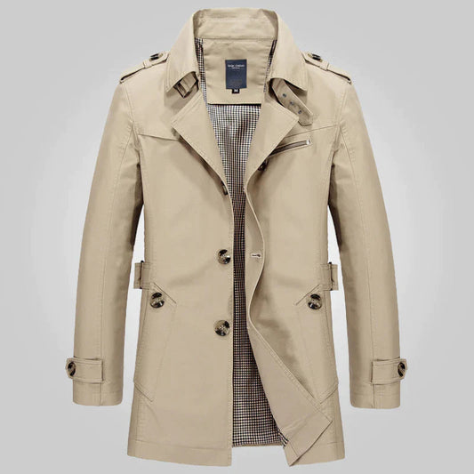 Elegant Trench Coat - Ambrose