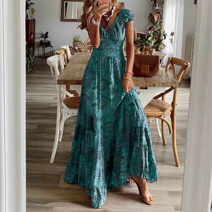 Stylish elegant long dress | Barbara