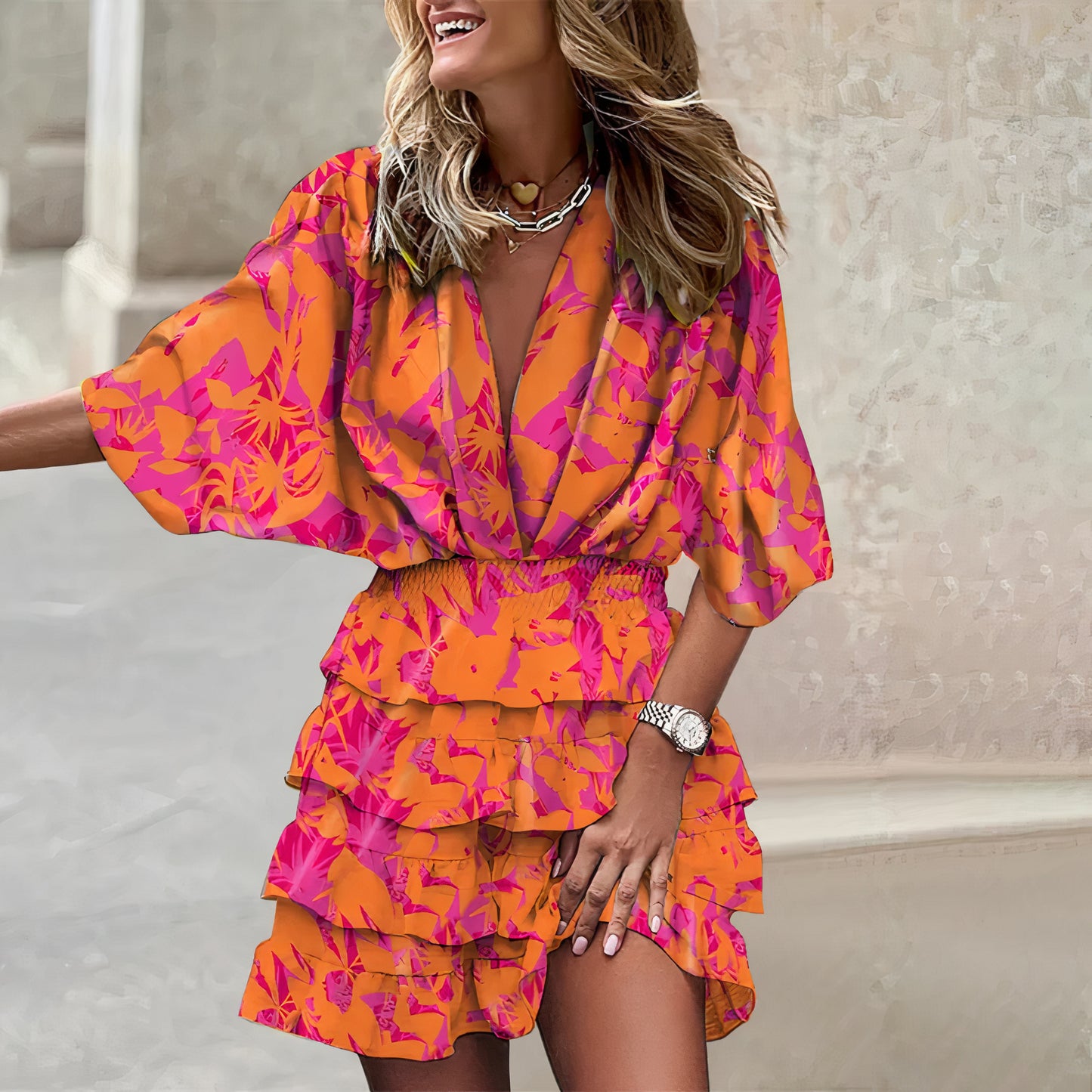 Stylish Summer Mini Dress | Candace