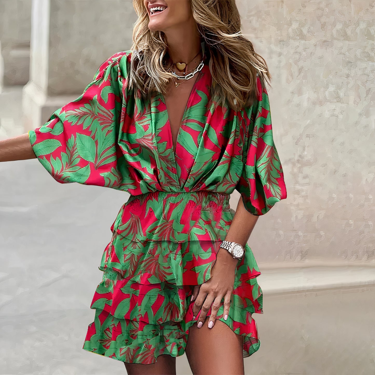 Stylish Summer Mini Dress | Candace