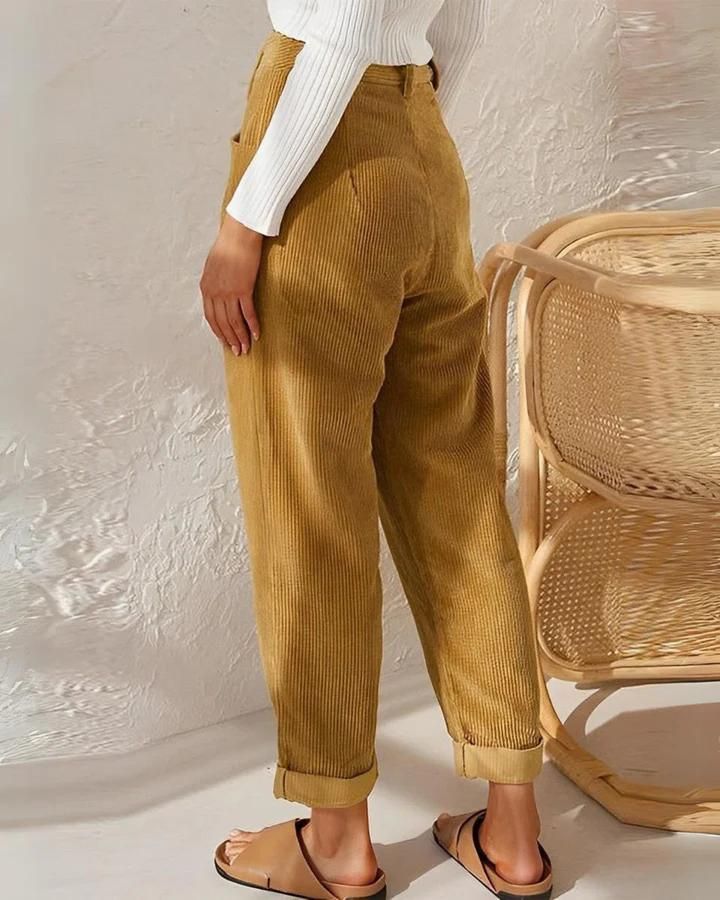 Stylish corduroy trousers | Dafne