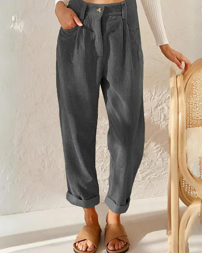 Stylish corduroy trousers | Dafne