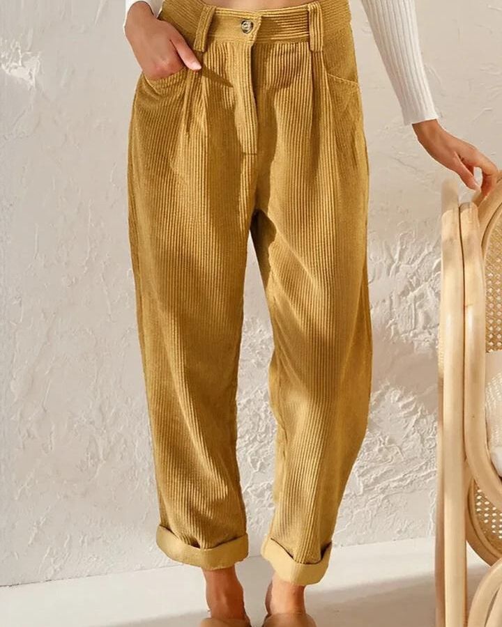 Stylish corduroy trousers | Dafne