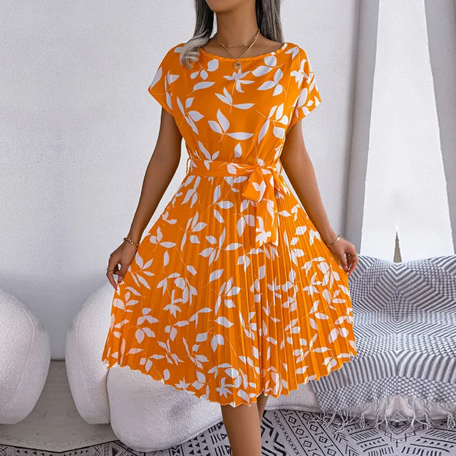 Floral pattern summer dress | Darlene