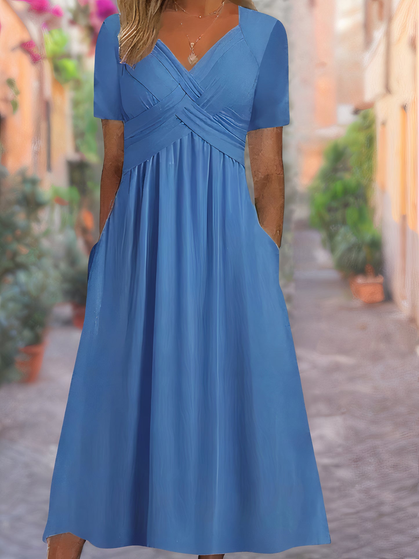 Elegant Summer Long Dress | Gia