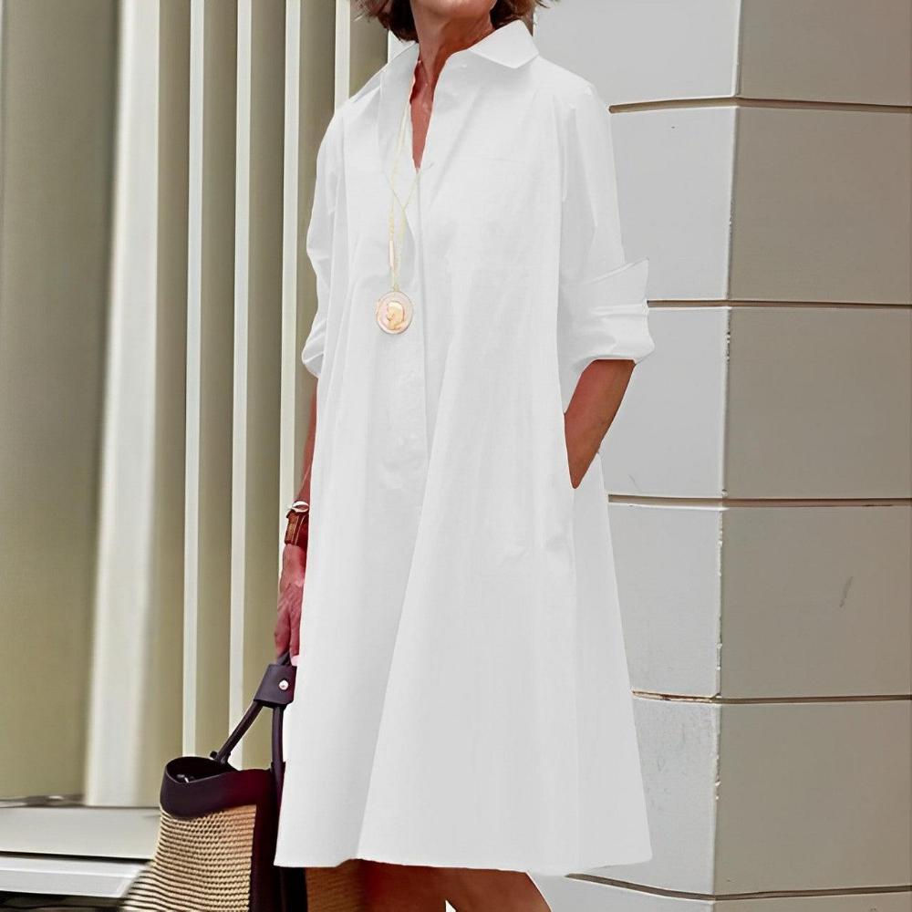 Stylish Shirt Dress for Summer | Aralyn