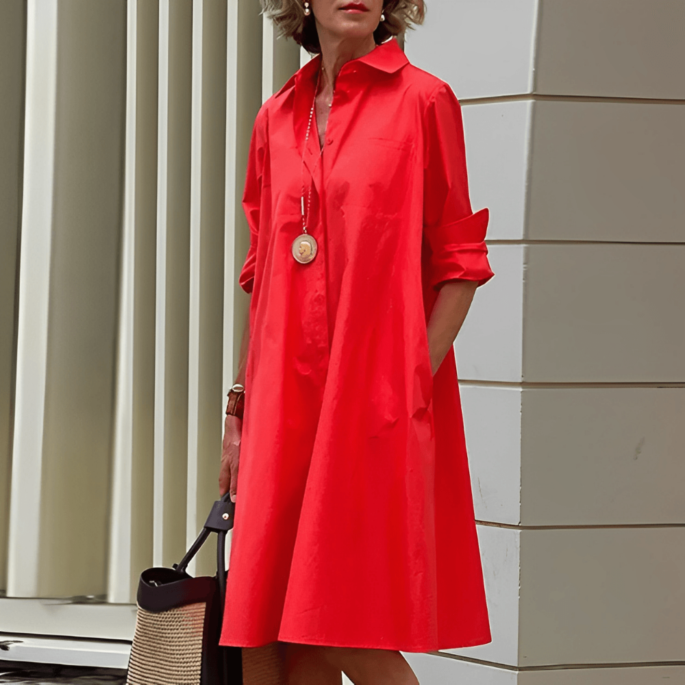 Stylish Shirt Dress for Summer | Aralyn