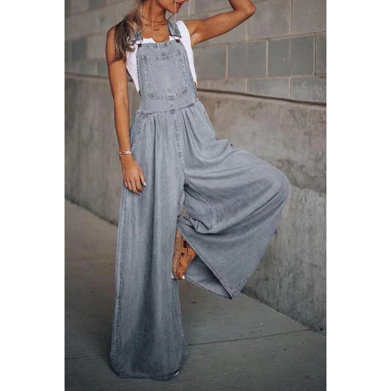 Women's Denim Jumpsuit | Sanya