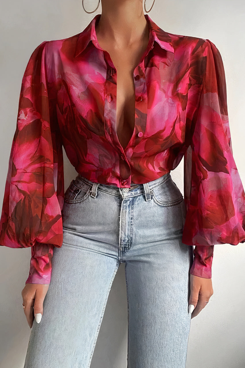 Women's blouse made of soft stretch material | Kyle