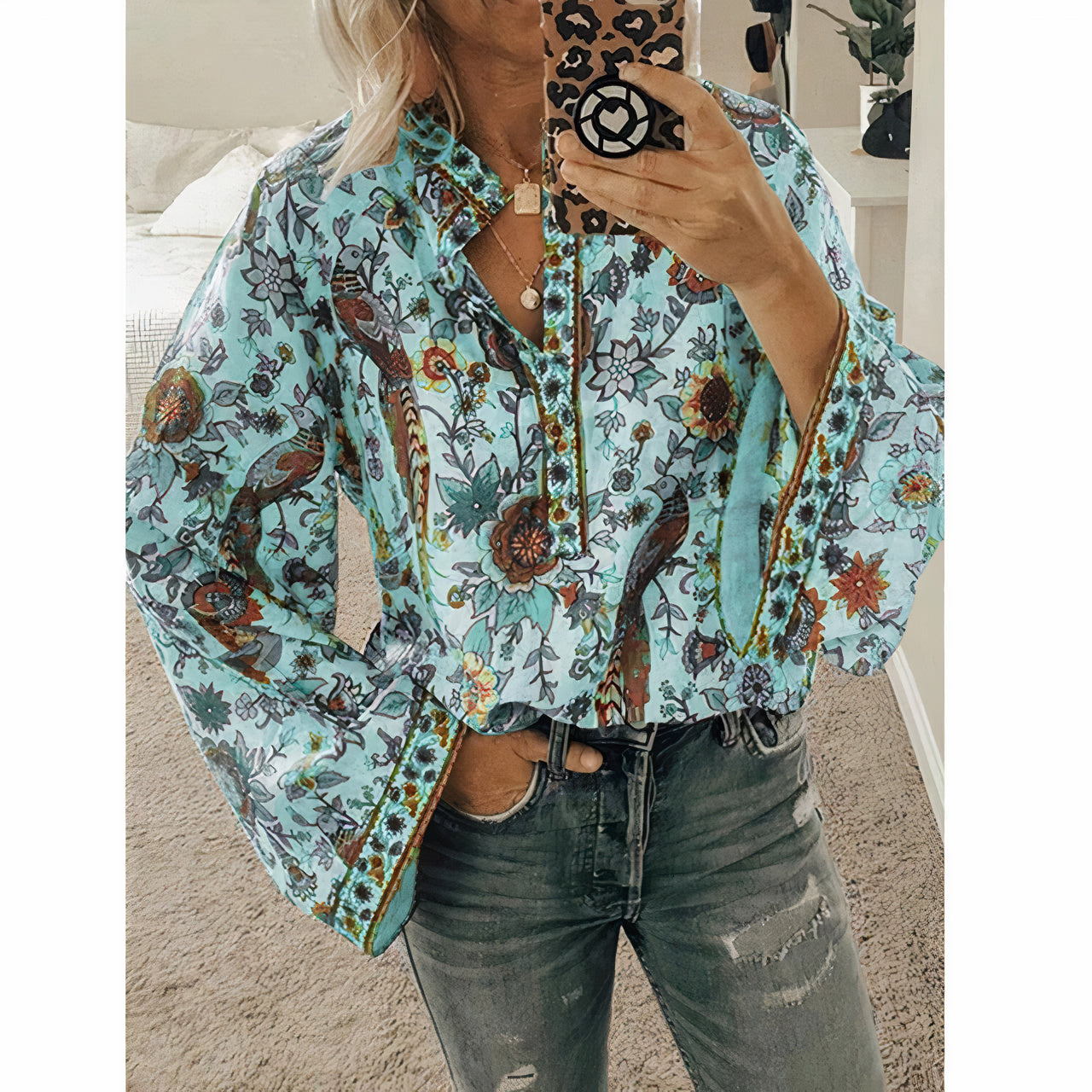 Women's Stylish Summer Blouse | Charie