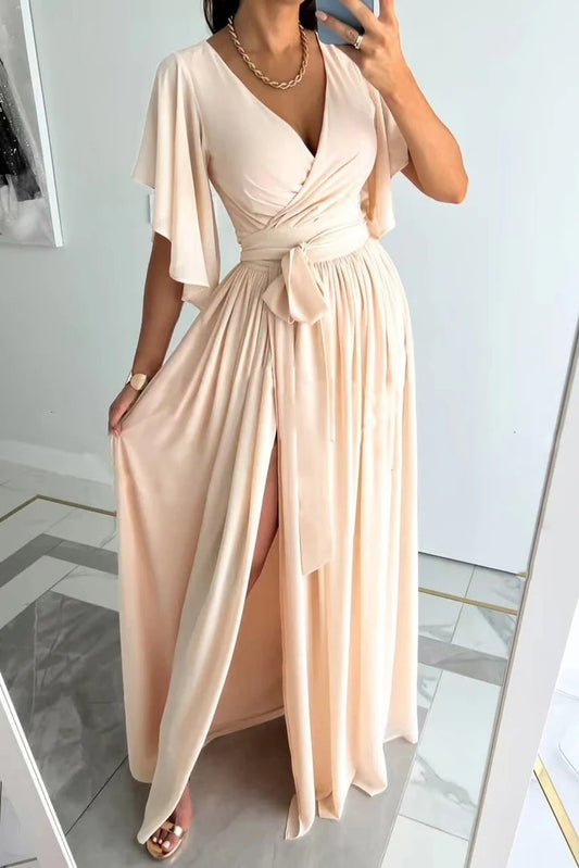 Maxi dress with slit | Fidal