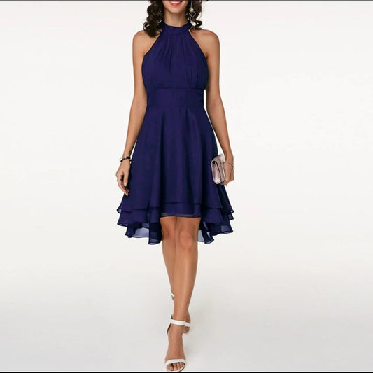 Stylish dress with charming ruffles | Aura