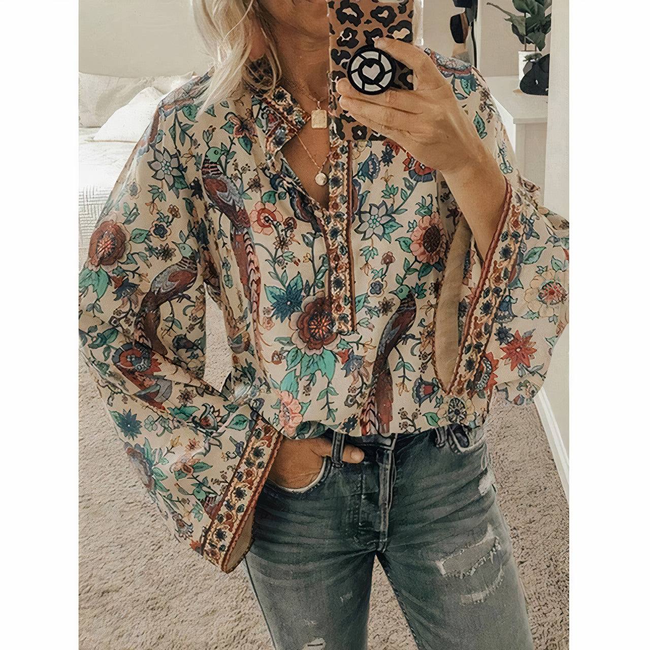 Women's Stylish Summer Blouse | Charie