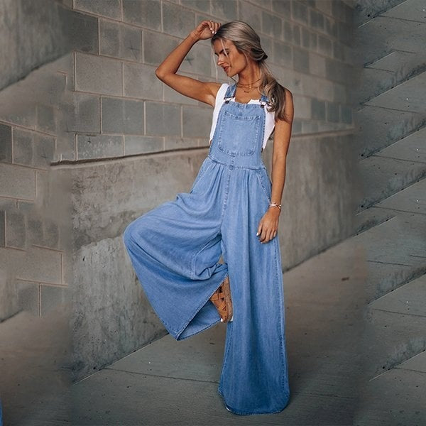 Women's Denim Jumpsuit | Sanya