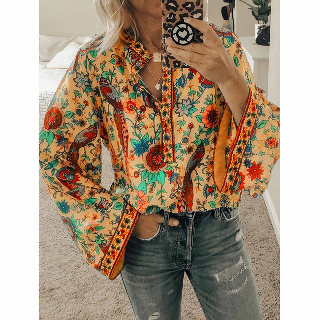 Women's Stylish Summer Blouse | Charie