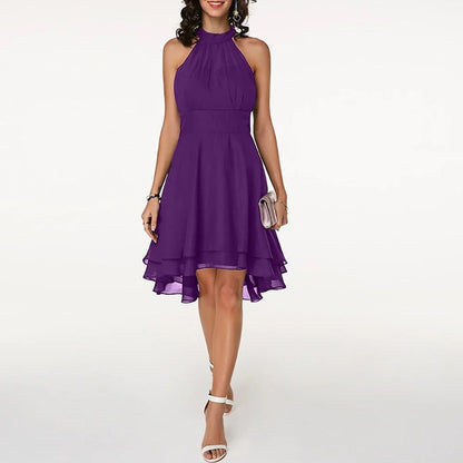 Stylish dress with charming ruffles | Aura