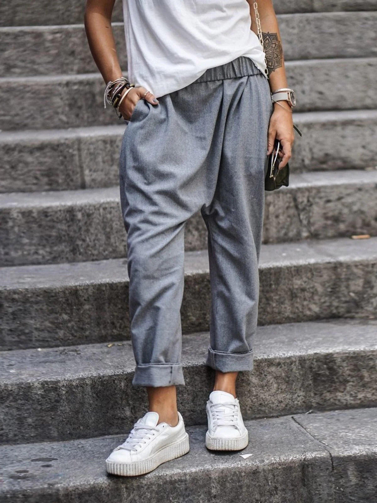 Casual linen pants | Tenzy