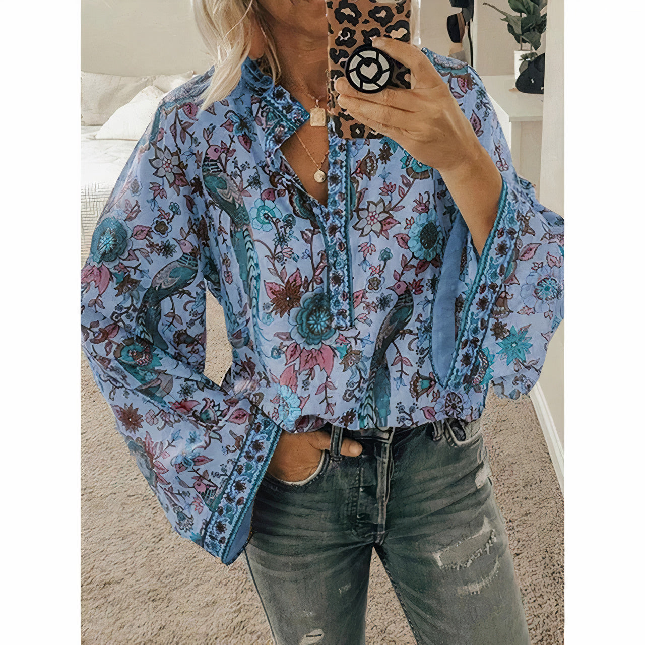 Women's Stylish Summer Blouse | Charie