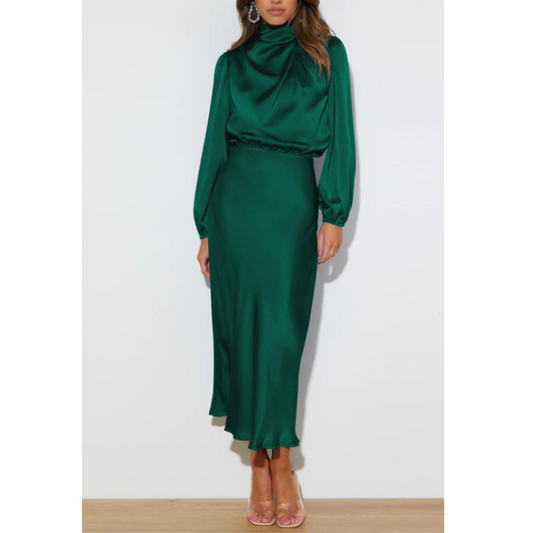 Elegant long-sleeved dress | Jessamine