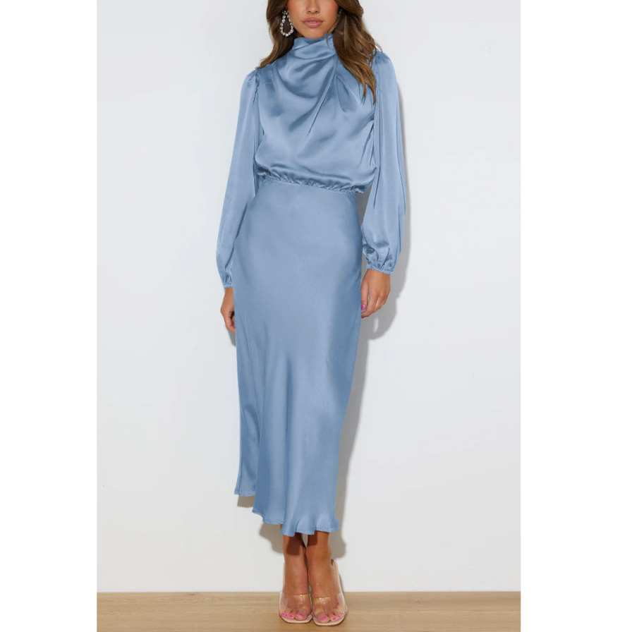 Elegant long-sleeved dress | Jessamine