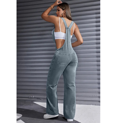 Women's Denim Jumpsuit | Jolie