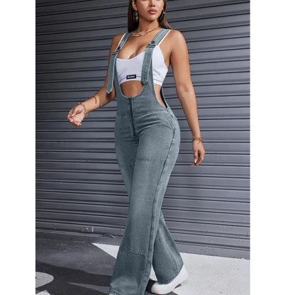 Women's Denim Jumpsuit | Jolie