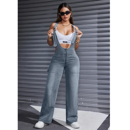 Women's Denim Jumpsuit | Jolie