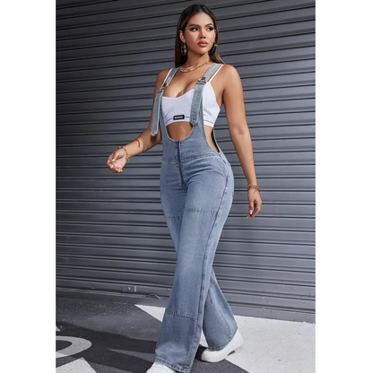 Women's Denim Jumpsuit | Jolie