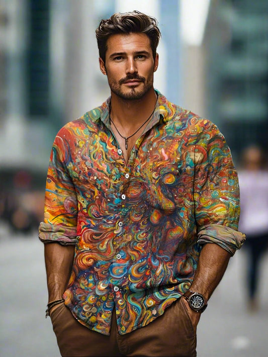 Artistic Men's Summer Shirt | Joran