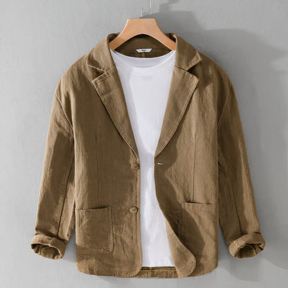 Linen jacket for men | Kian