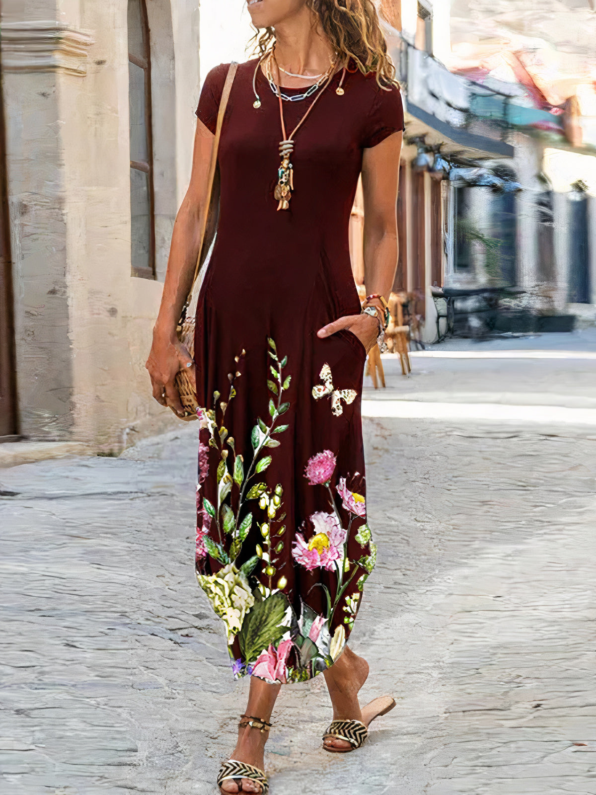 Comfy Long Dress for Summer | Macy