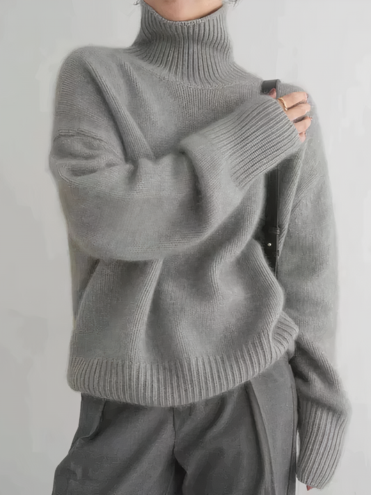 Cashmere Turtleneck Sweater - Sonja