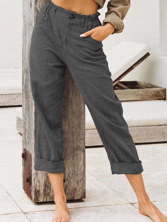 Stylish linen trousers | Tyrese