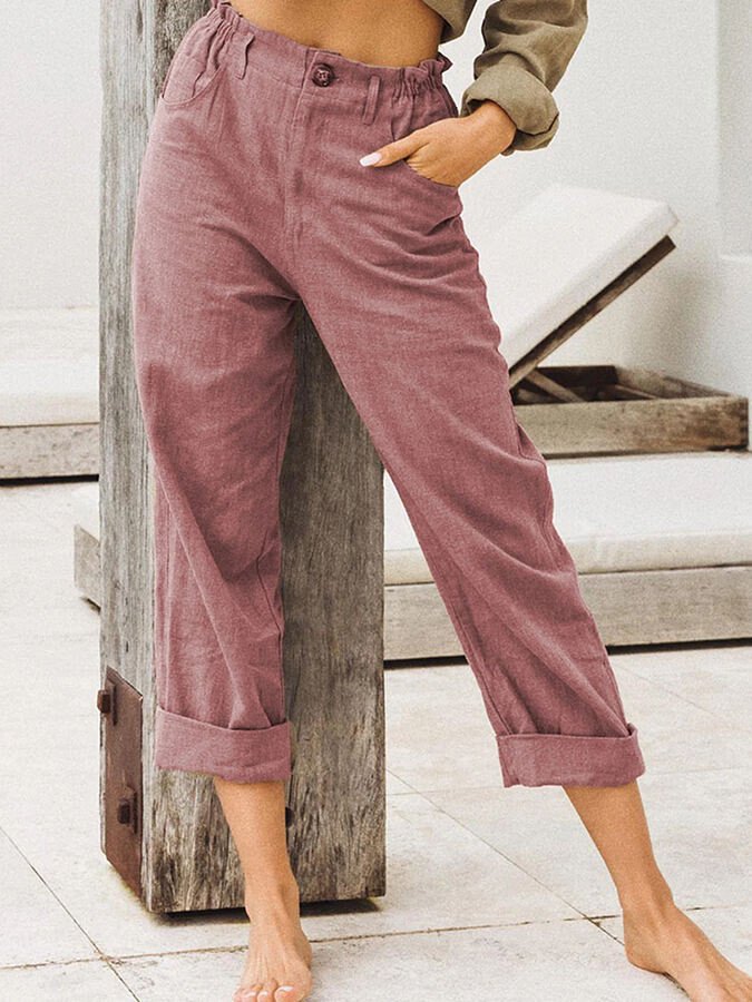 Stylish linen trousers | Tyrese