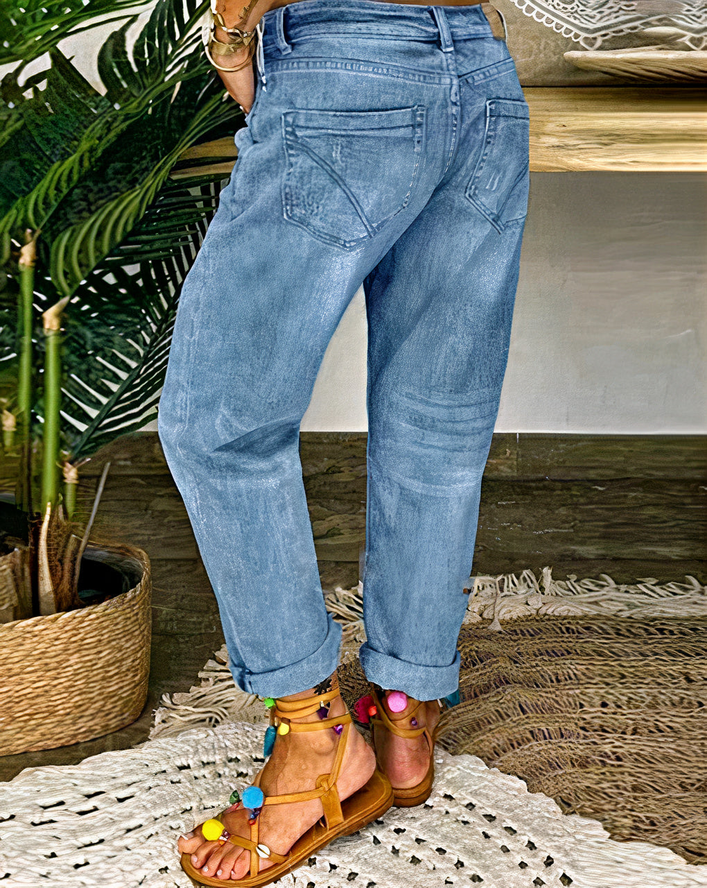 Beautiful jeans for women offering a flattering fit, versatile style, and perfect comfort for summer days.