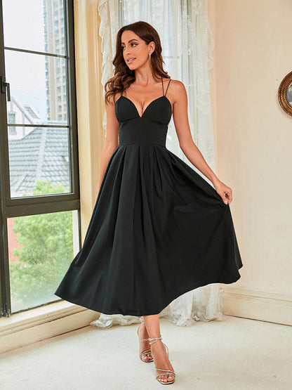 Chic Elegant Maxi Dress with a flattering silhouette and breathable fabric, perfect for summer events and special occasions.