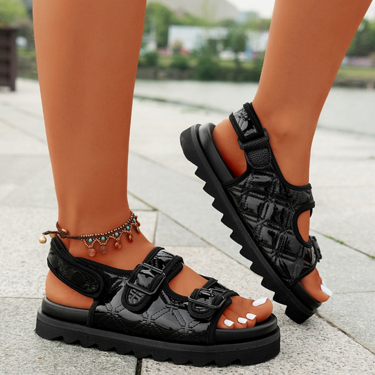 Chic women's waterproof beach sandals with comfortable fit and durable design, perfect for summer days and outdoor activities.