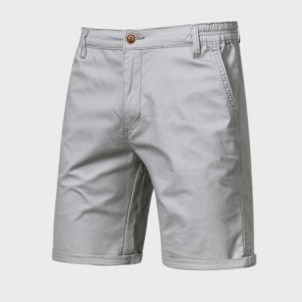 Classic men's trendy shorts made from lightweight, breathable fabric, perfect for summer days and versatile styling.