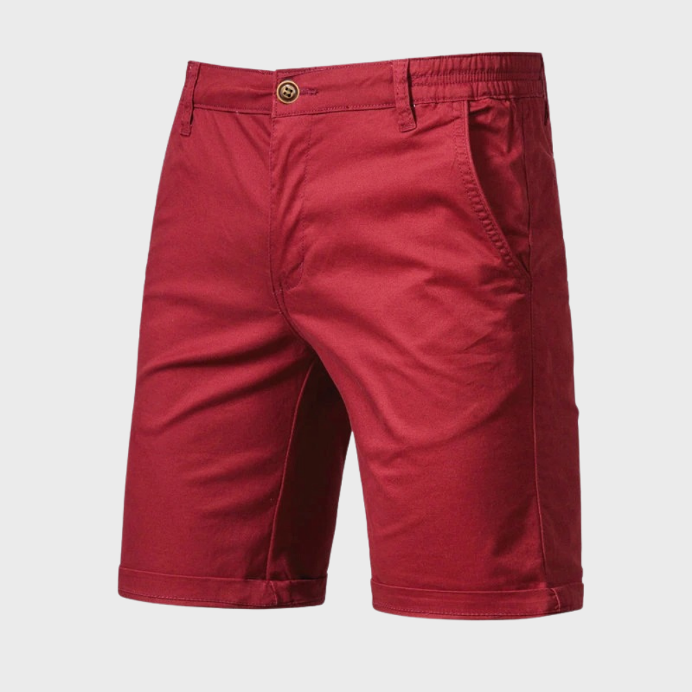 Classic men's trendy shorts made from lightweight, breathable fabric, perfect for summer days and versatile styling.