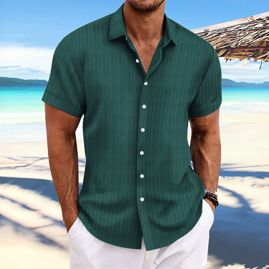 Elegant cool polo shirt for men, made with breathable fabric for comfort and a sleek design ideal for summer days.