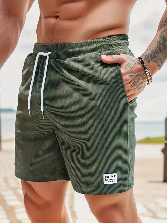 Men’s casual comfort shorts with a lightweight and breathable design, ideal for summer days.