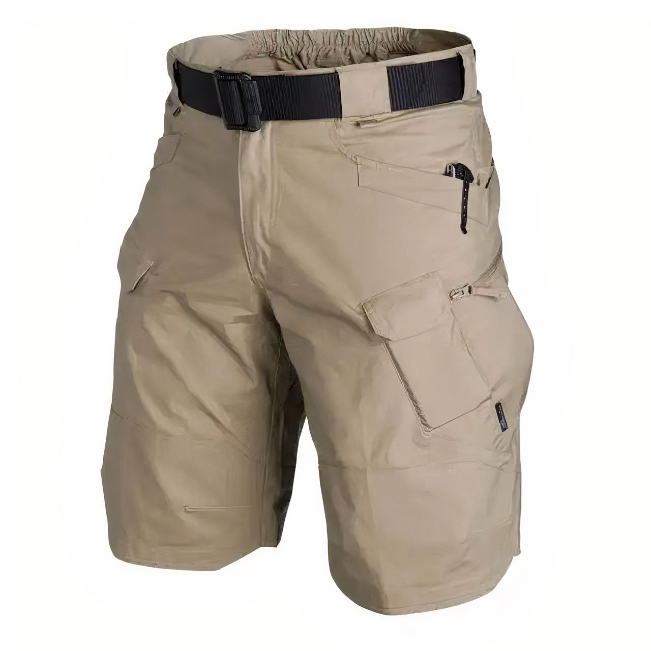 Men's classic cargo shorts with multiple pockets, perfect for outdoor activities and casual wear.