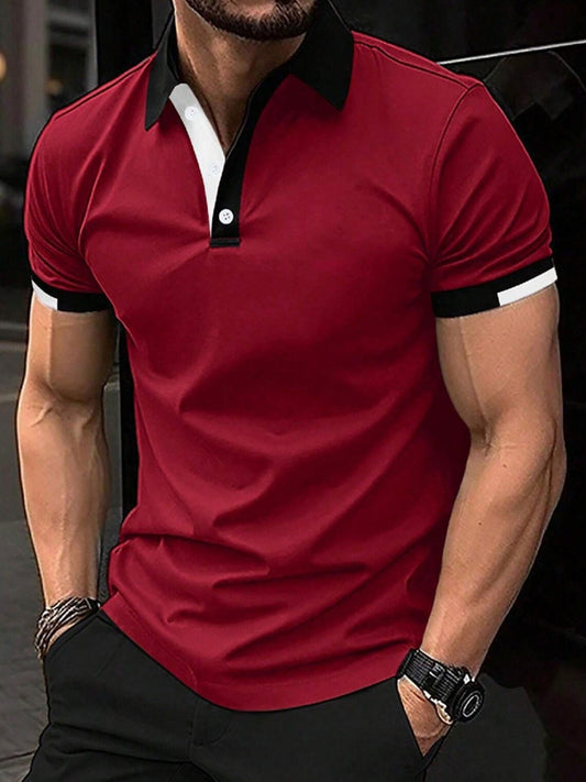 Sporty & Stylish Men's Shirt, lightweight and breathable, ideal for summer days and versatile for active or casual wear.






