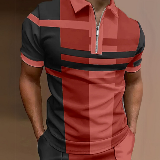 Stylish polo-shirt for men with a breathable design, perfect for summer days and versatile occasions.






