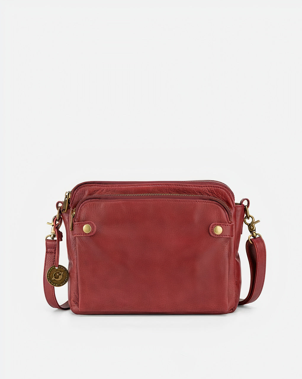 Women's Classy Crossbody Bag with adjustable strap and secure zipper closure, ideal for summer outings.