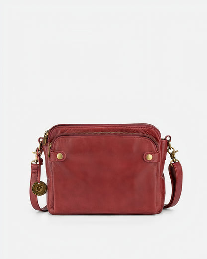 Women's Classy Crossbody Bag with adjustable strap and secure zipper closure, ideal for summer outings.