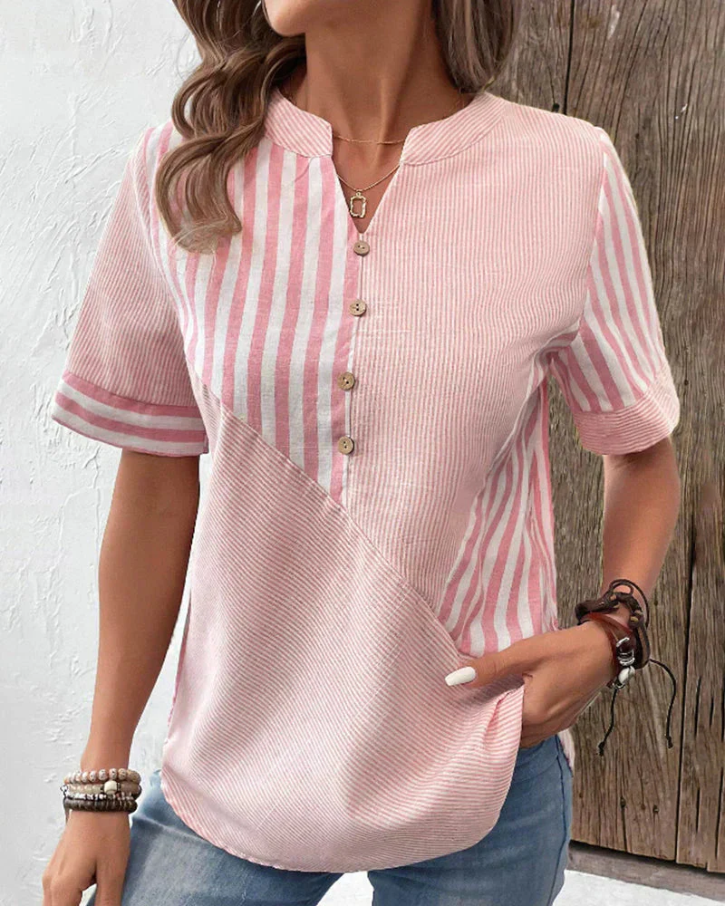  Women's Comfy Summer Blouse, lightweight and perfect for staying cool on warm summer days.