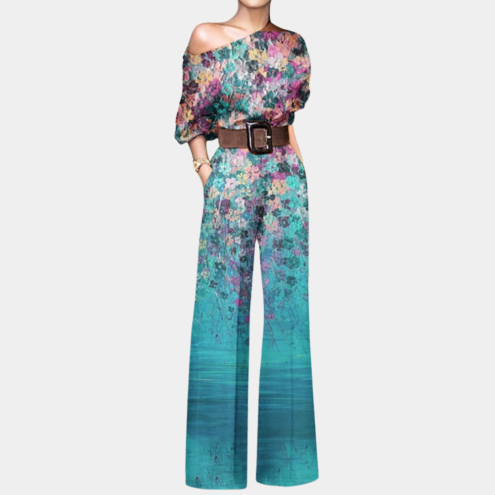  Women's elegant jumpsuit with a chic and versatile design, perfect for summer days, formal events, and casual gatherings.