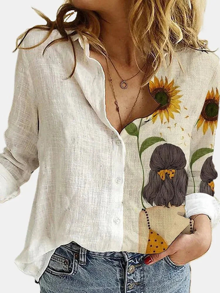 Women's Stylish Shirt for Summer, lightweight and breathable, perfect for casual outings and warm weather.






